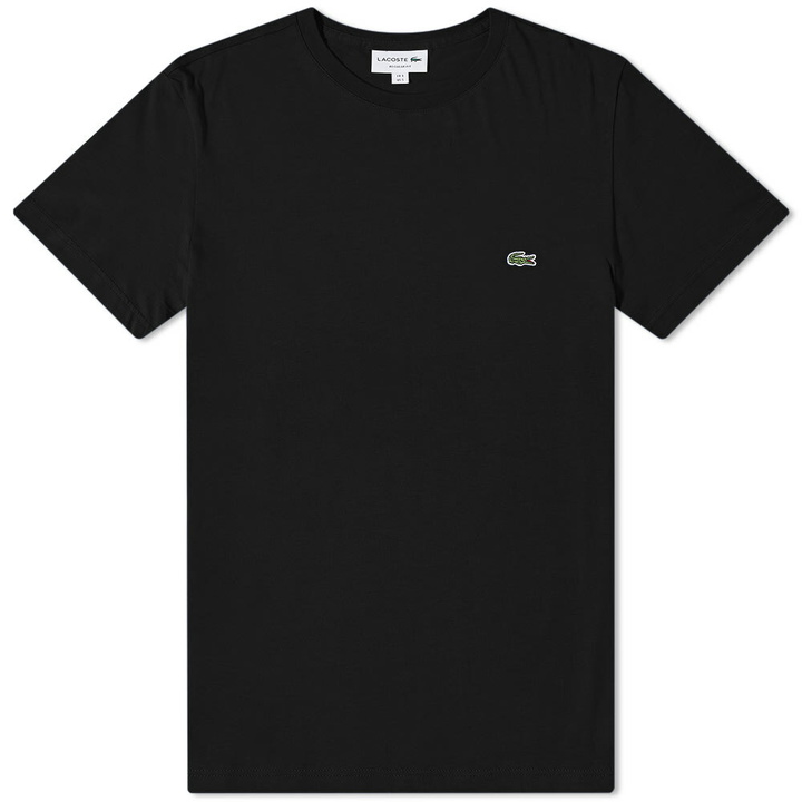 Photo: Lacoste Men's Classic T-Shirt in Black