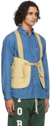 Reese Cooper Beige Cargo Vest