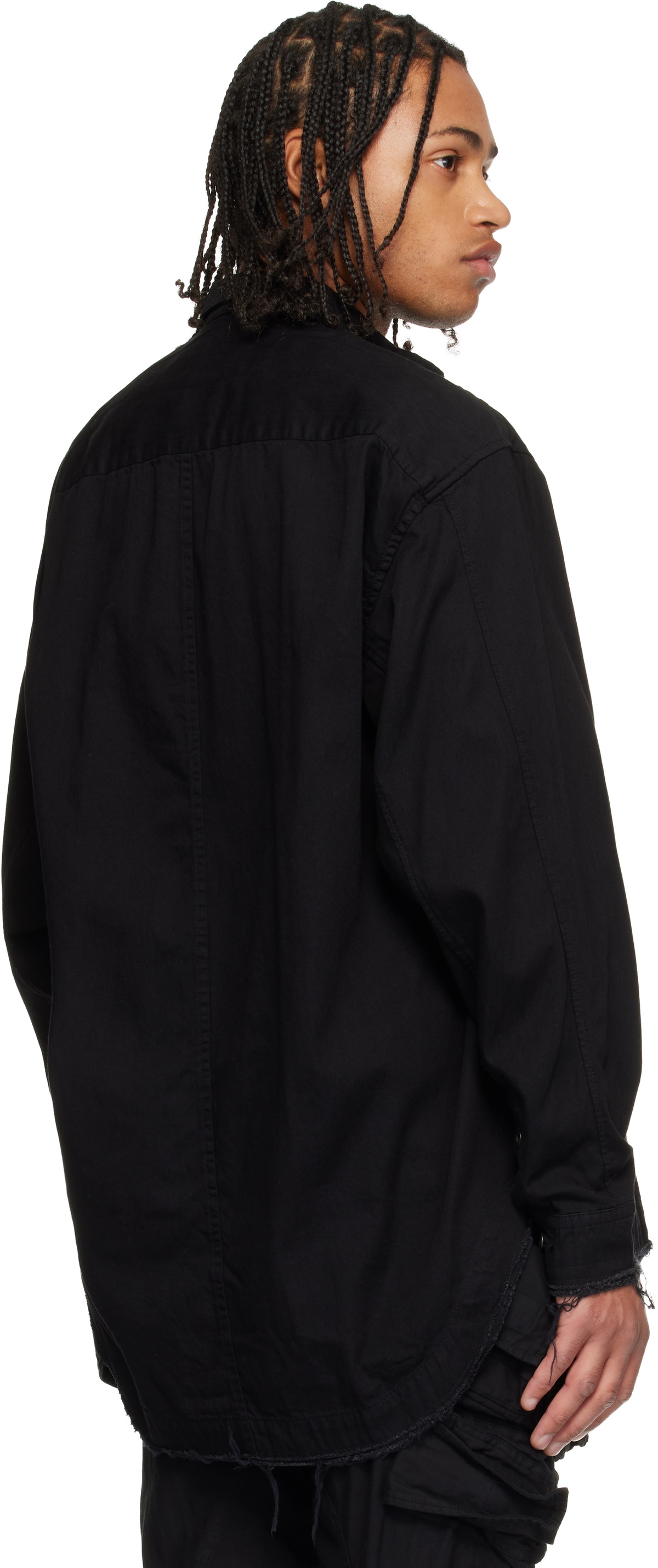 Julius Black Rust Work Denim Shirt