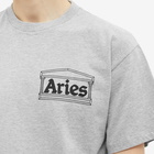 Aries Men's I'm With T-Shirt in Grey Marl