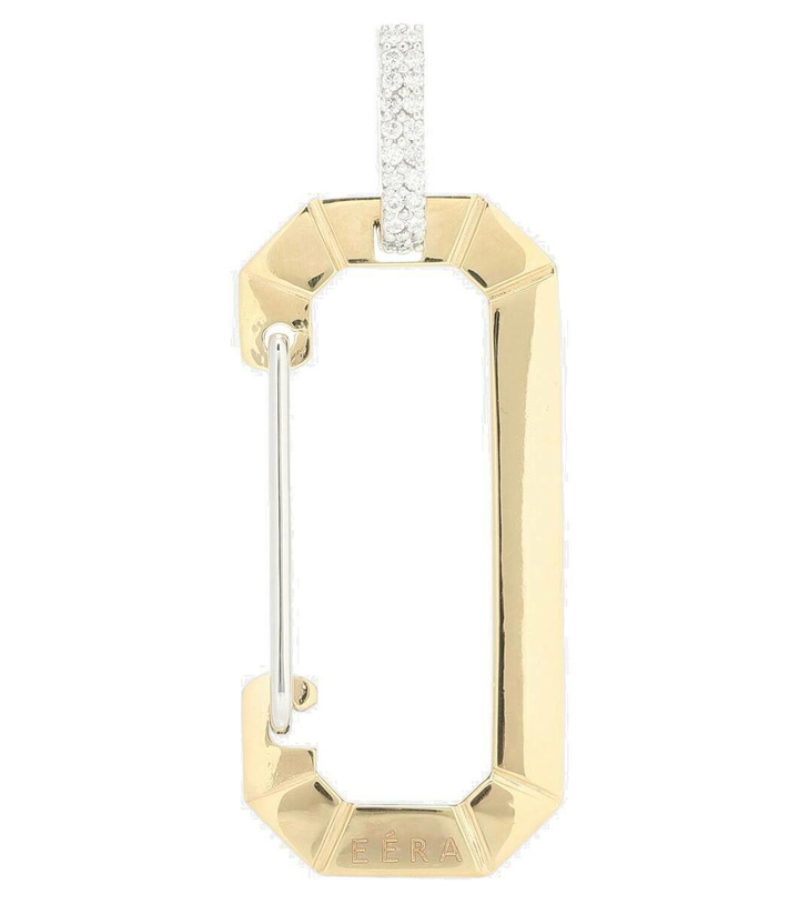 Photo: Eéra Chiara Big 18kt gold single earring with diamonds