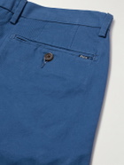 Polo Ralph Lauren - Greenwich Straight-Leg Cotton-Blend Trousers - Blue
