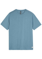 Vuori Current Tech Stretch-jersey T-shirt Blue