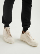 DRKSHDW by Rick Owens - Rubber-Trimmed Denim Sneakers - White