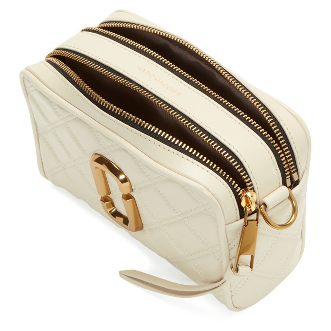 Marc Jacobs Off-White The Quilted Softshot 21 Shoulder Bag Marc Jacobs