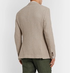 Etro - Cream Slim-Fit Woven Cotton Blazer - Neutrals