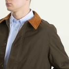 Foret Men's Aspen Oilskin Jacket in Army