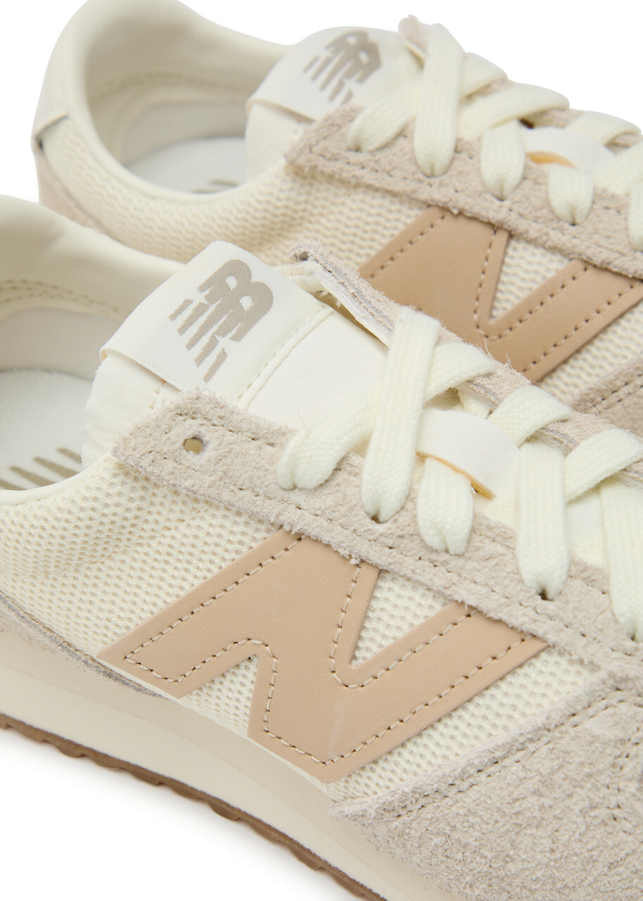 New Balance 471 Panelled Mesh-knit Sneakers White