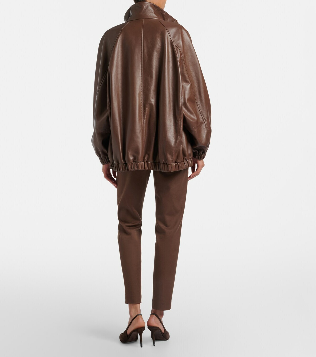 Brunello Cucinelli Cotton-blend slim pants