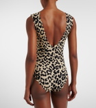 Marysia Charleston leopard-print swimsuit