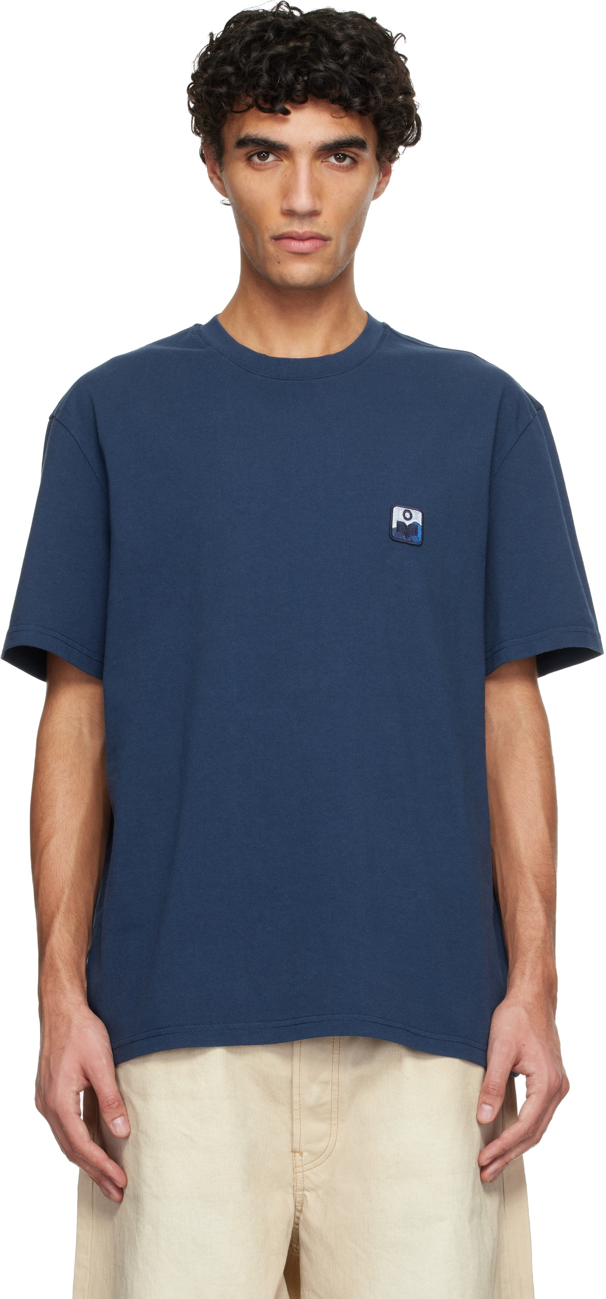 Isabel Marant Navy Hugo T-shirt