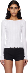 Cou Cou White 'The Bateau' T-shirt