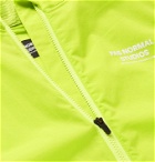 Pas Normal Studios - Neon Logo-Print Nylon Cycling Gilet - Green