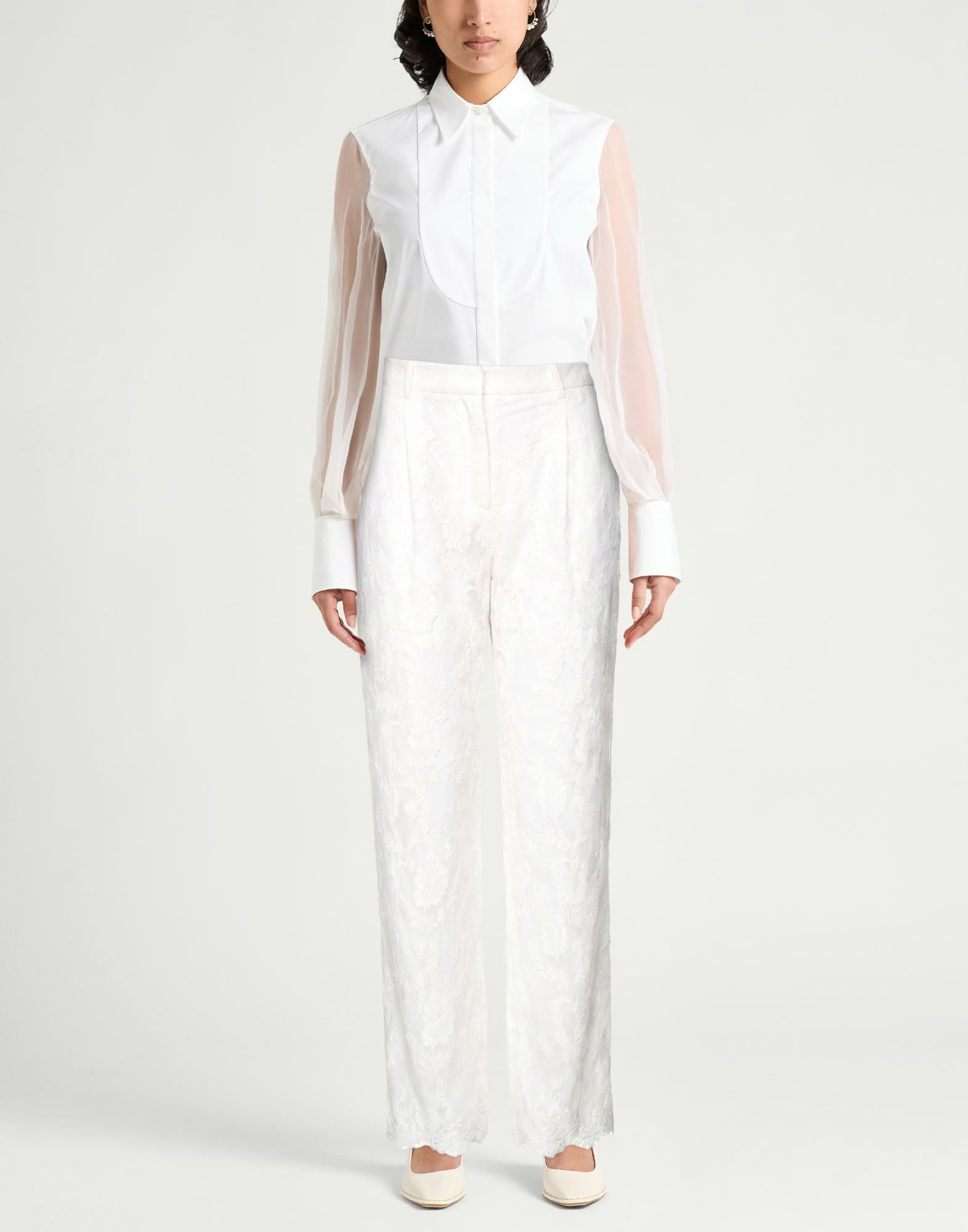 Ermanno Scervino Womens Pants in White