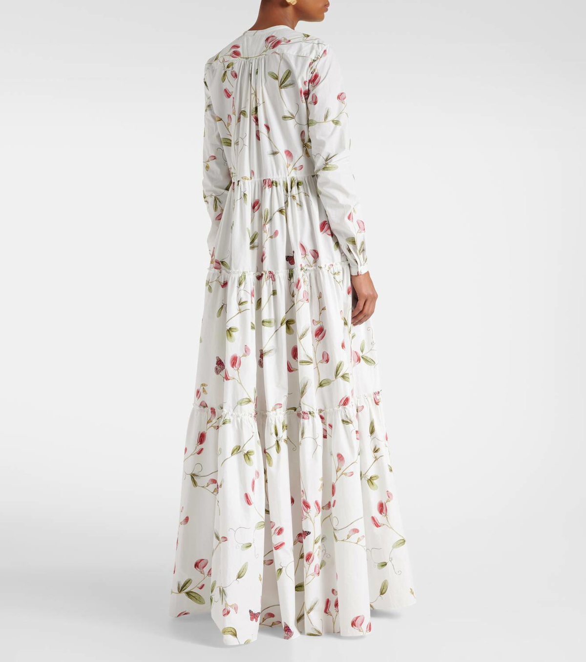 Giambattista Valli Floral cotton maxi dress