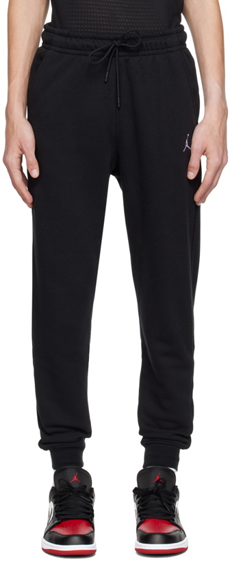 Photo: Nike Jordan Black Embroidered Sweatpants