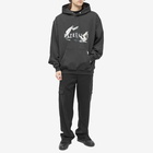 Represent Men's Swan Hoodie in Off Black