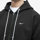 Nike Men's NRG Full-Zip Hoody in Black& White