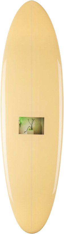 Photo: Stockholm (Surfboard) Club SSENSE Exclusive Yellow Knost Surfboard, 6 ft