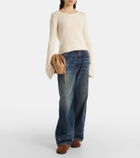 Aya Muse Sei cotton-blend top