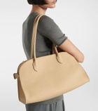 The Row Margaux 12 leather shoulder bag