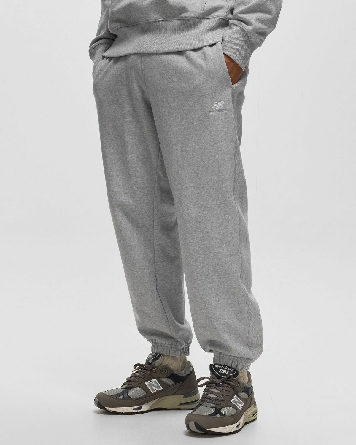 New Balance Made in USA Core Men's French Terry Sweatpants Gray