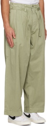 APPLIED ART FORMS Green DM1-3 Trousers