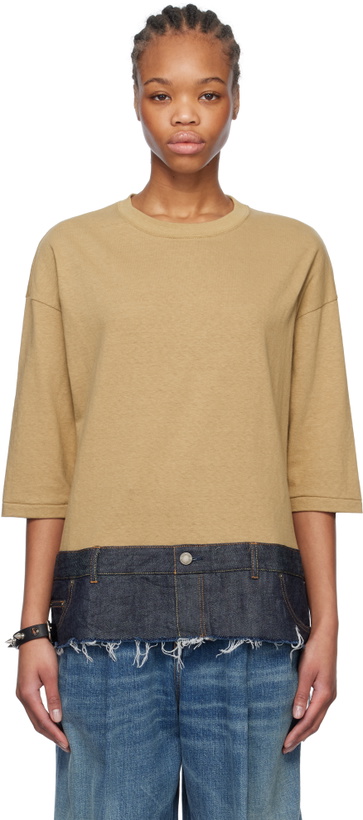 Photo: UNDERCOVER Beige Jeans T-shirt