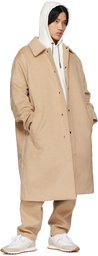 AMI Paris Beige Puma Edition Coat