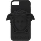 Versace Black 3D Medusa iPhone 8 Case