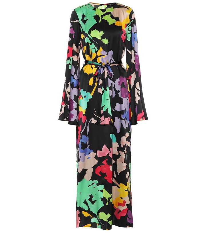 Photo: Caroline Constas Lilliana floral stretch-silk dress