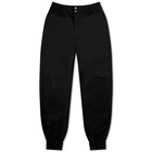 Alexander McQueen Men's Cotton Twill Cargo Trousers in Black