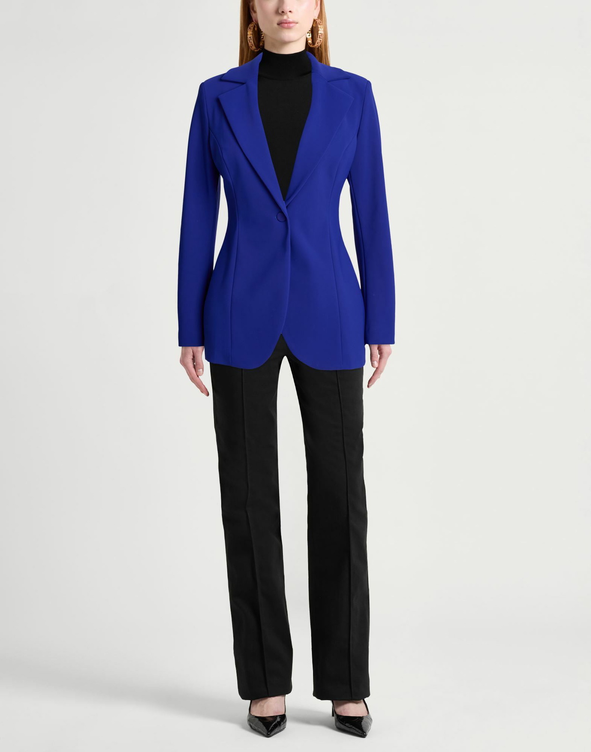 Chiara Boni La Petite Robe Womens Blazer Bright in Blue