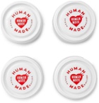 Human Made - Set of 4 Acrylic Pill Cases - White