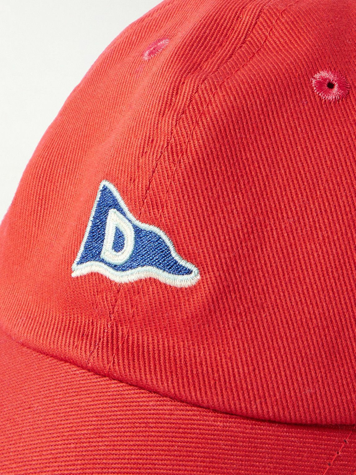Drake's - HIM Embroidered Cotton-Twill Baseball Cap