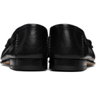 TOM FORD Black Shiny Leather Ripley Loafers