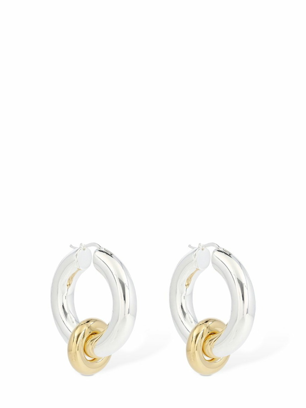 Photo: JIL SANDER - Embrace 1 Bicolor Hoop Earrings