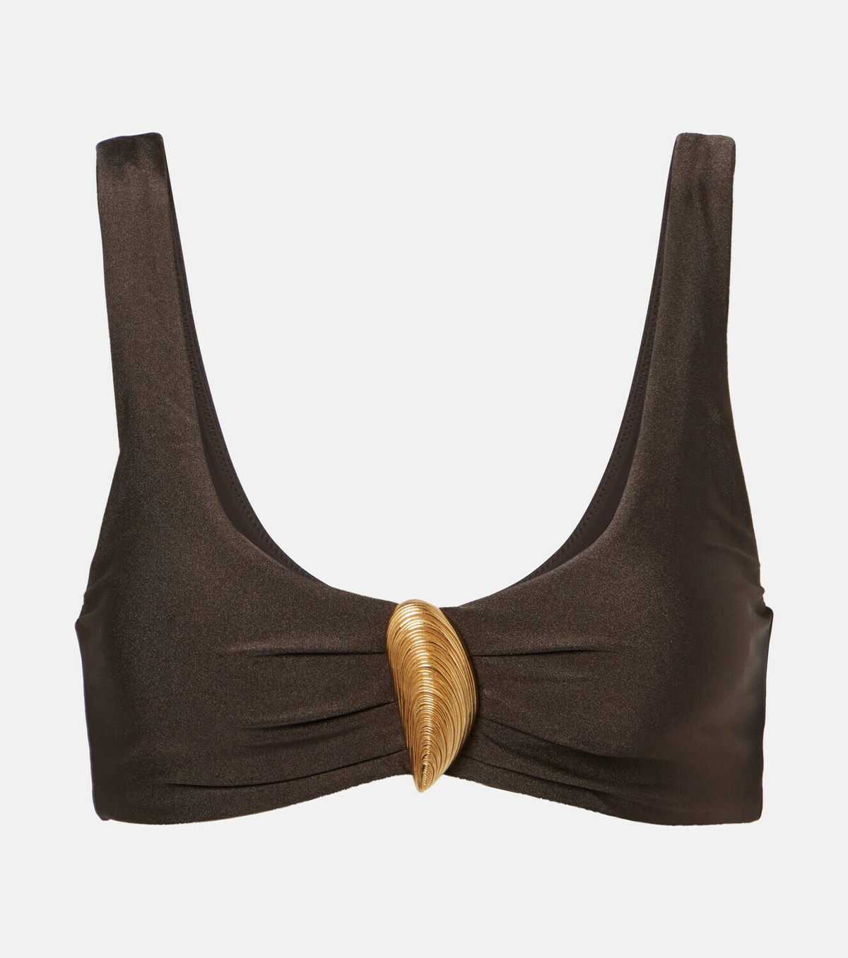 Simkhai Veyra appliqué bikini top