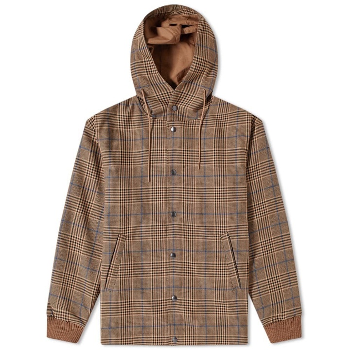 Photo: Arpenteur Checked Flannel Hooded Solo Parka