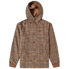 Arpenteur Checked Flannel Hooded Solo Parka
