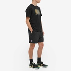 Pleasures Men's Refresh Nylon Active Short in Black