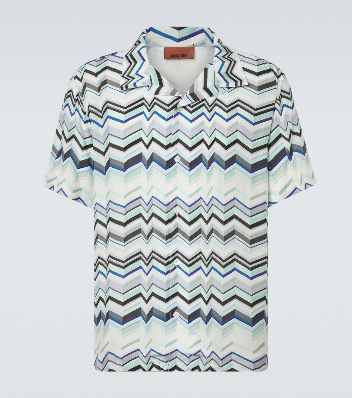 Missoni Zig Zag bowling shirt