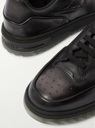 Berluti - Playoff Scritto Venezia Leather Sneakers - Black