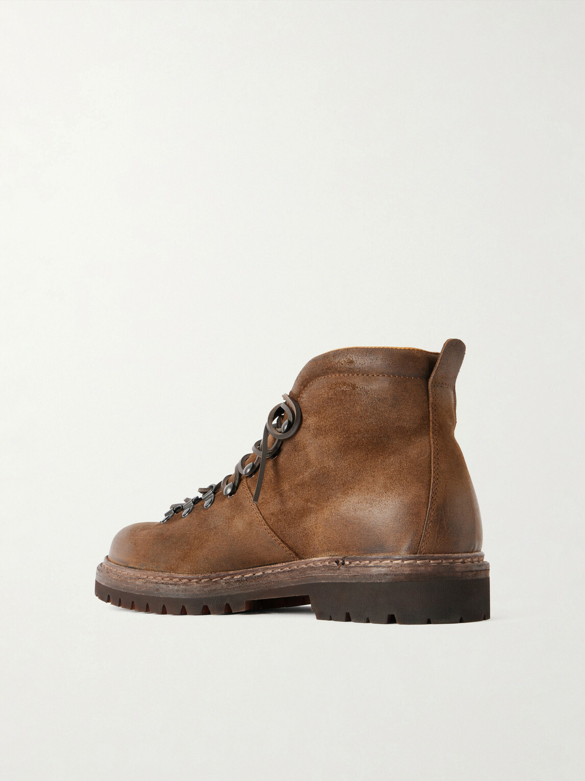Officine Creative - Artik 002 Suede Lace-Up Boots - Brown