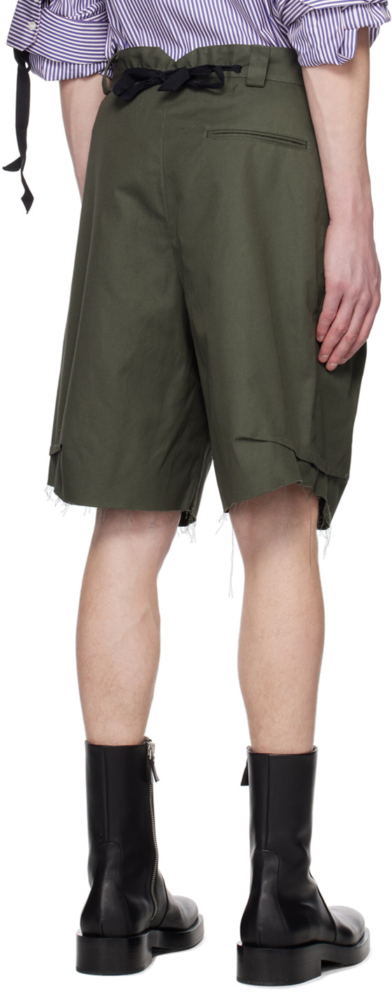 Marina Yee Green Jules Shorts