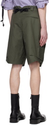 Marina Yee Green Jules Shorts