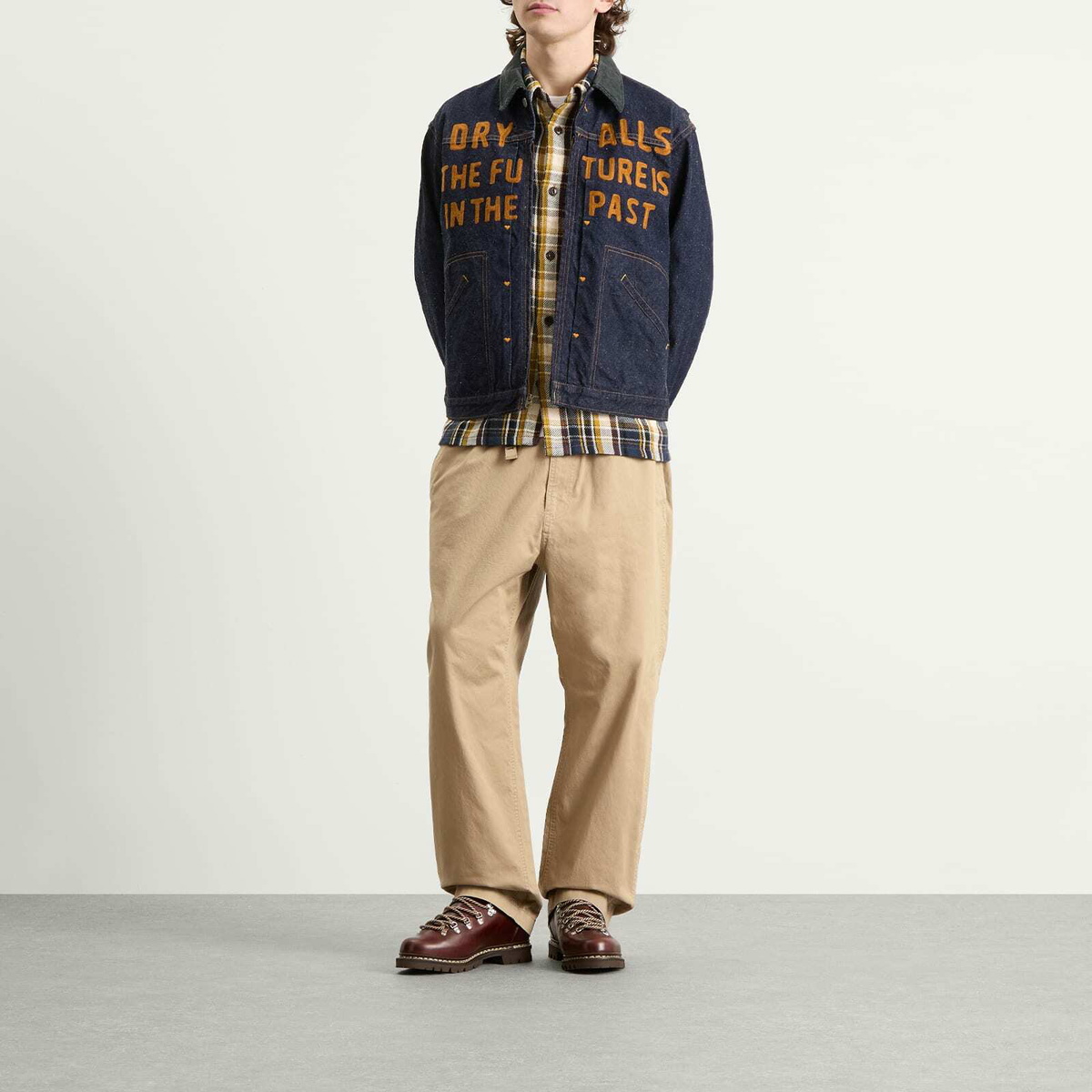 Human Made Men's Easy Belted Pants in Beige