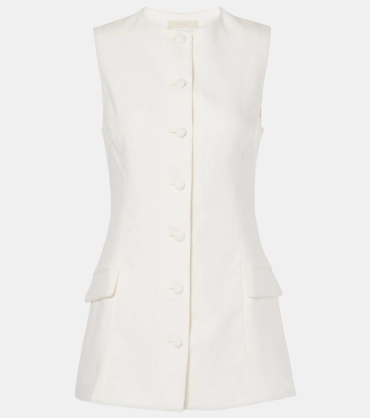 Faithfull Jane linen vest