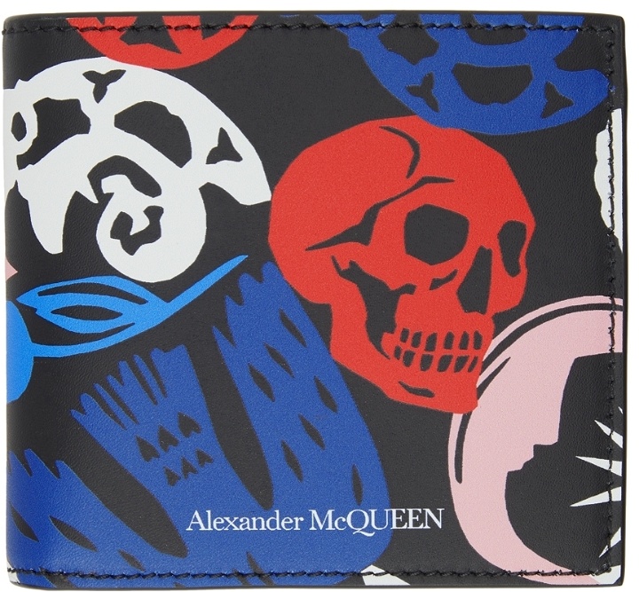 Photo: Alexander McQueen Multicolor Paper Cut Wallet