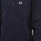 Fred Perry Men's Oxford Shirt in Navy